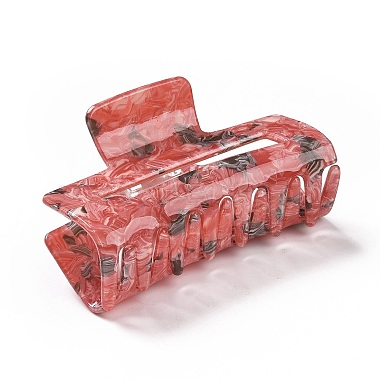 Rectangular Acrylic Large Claw Hair Clips for Thick Hair(PW23031347420)-2