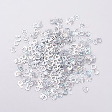 Ornement accessoires plastique paillette / paillettes perles(PVC-E001-06-LS02)-2