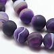 agate à rayures naturelles / brins de perles d'agate(X-G-K166-12-6mm-02)-3