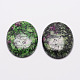 Oval Natural Ruby in Zoisite Cabochons(G-K020-25x18mm-09)-1