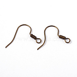 Antique Bronze Brass Earring Hooks(KK-Q363-AB-NF)
