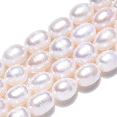 Natural Cultured Freshwater Pearl Beads Strands(PEAR-N012-08J)-4