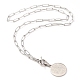 Non-Tarnish 304 Stainless Steel Pendant Necklaces(NJEW-JN02951)-1