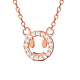 SHEGRACE 925 Sterling Silver Pendant Necklaces(JN639B)-1