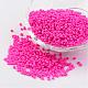 12/0 1.5~2mm Baking Paint Glass Seed Beads Loose Spacer Beads(X-SEED-S001-K24)-1