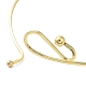 Zinc Alloy Wire Choker Necklace(NJEW-F315-01G)-5