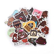 Waterproof Self Adhesive Paper Stickers, for Suitcase, Skateboard, Refrigerator, Helmet, Mobile Phone Shell, Colorful, Other Pattern, 32~68x37~67x0.2mm, about 60pcs/bag(DIY-F108-17)