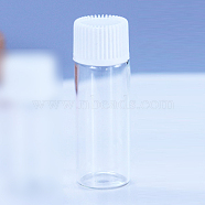 Mini Glass Spray Bottles, Refillable Bottle, White, 1.6x4.7cm, Capacity: 5ml(0.17fl. oz)(MRMJ-WH0063-58D-02)