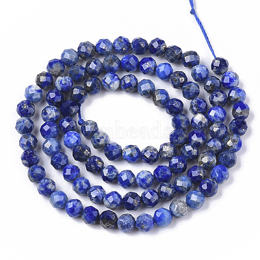 Natural Lapis Lazuli Beads Strands(G-S361-4mm-006)-2