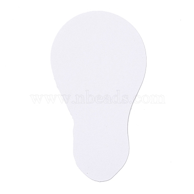 Light Bulb with Flower Pattern Self-Adhesive Picture Stickers(DIY-P069-01)-6