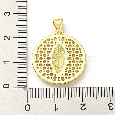 Brass with Cubic Zirconia Pendant(FIND-Z023-09A-01)-3