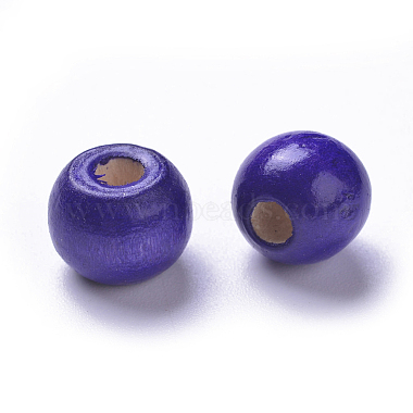 Perles en bois naturel teint(X-WOOD-Q006-10mm-12-LF)-2