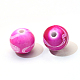 Spray Painted Drawbench Acrylic Round Beads(ACRP-S657-14mm-M)-3