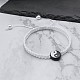 Yin-yang Resin Bead Braided Bead Bracelets(PV1303-2)-1