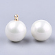 Perles d'imitation en plastique ABS écologiques(X-MACR-S367-C-07)-3