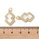 micro cuivres ouvrent pendentifs de zircons(KK-B083-19G-02)-3