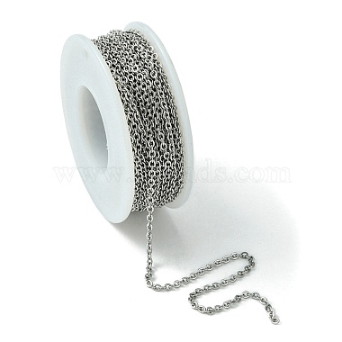 304 Stainless Steel Cable Chains(CHS-H001-2mm-15P)-4