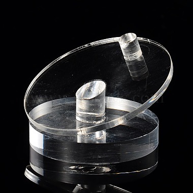 Clear Organic Glass Pendant Displays