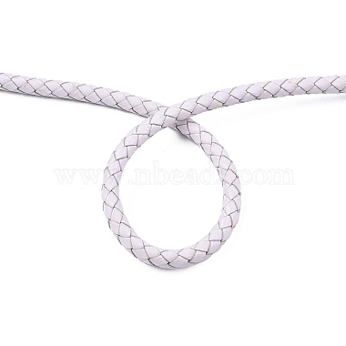 Braided Cowhide Leather Cord(NWIR-N005-01R-3mm)-4