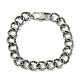 304 Stainless Steel Twisted Bracelets for Women Men(BJEW-C063-06AS)-1