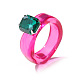 Resin Finger Rings(RJEW-Z007-03F)-1