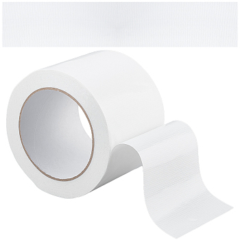 Adhesive Patch Tape, Floor Marking Tape, for Fixing Carpet, Clothing Patches, White, 80x0.3mm, about 20m/roll