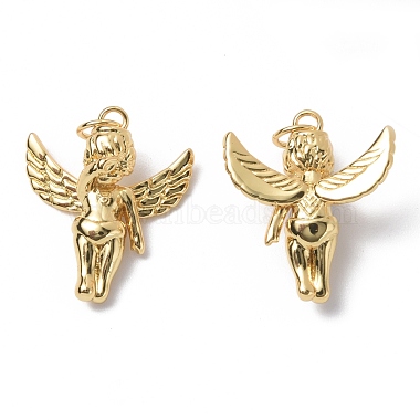 Real 18K Gold Plated Angel & Fairy Brass Pendants