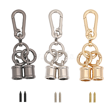 Mixed Color Alloy Swivel Clasps