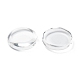 18MM Double-side Flat Round Transparent Glass Cabochons for Photo Craft Jewelry Making(X-GGLA-S601-1)-3