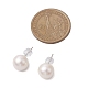 Natural Pearl Ear Studs(EJEW-P286-30P)-3