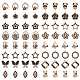 64Pcs 16 Styles Alloy Enamel Pendants(FIND-FH0007-69)-1