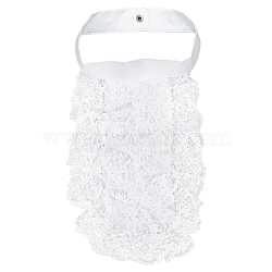 Cloth Collars, Retro Lace Collars, DIY Garment Supplies, White, 430x153x1mm(DIY-WH0622-506A)