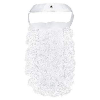 Cloth Collars, Retro Lace Collars, DIY Garment Supplies, White, 430x153x1mm