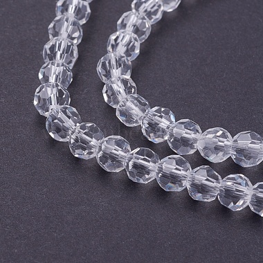 Faceted(32 Facets) Round Glass Beads Strands(X-EGLA-J042-4mm-12)-3