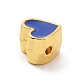 Eco-friendly Rack Plating Brass Enamel Beads(KK-F843-30G-09)-3