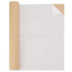 Self Adhesive Linen Fabric Patches, Durable Fabric Couch Repair Kits, White, 40cm, 2m/roll(AJEW-WH0270-16F)