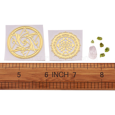 Self Adhesive Brass Stickers(DIY-TA0008-39)-6