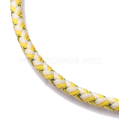 Polyester Cord Braided Bracelet Makings(MAK-Z003-01P-14)-2