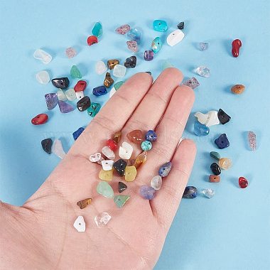 perles de pierres naturelles et synthétiques(G-PH0034-10)-2