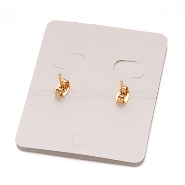 304 Stainless Steel Textured Ear Studs(EJEW-L122-02)-3