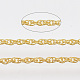 Soldered Brass Coated Iron Rope Chains(CH-T002-04G)-1