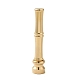 Golden Tone Brass Wax Seal Stamp Head with Bamboo Stick Shaped Handle(STAM-K001-05G-S)-3