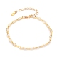 Ensembles de bijoux de chaînes de perles faites à la main en laiton(SJEW-JS01144)-2