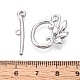 6Pcs Brass Toggle Clasps(KK-T073-42P)-5