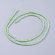 Chapelets de perles en verre imitation jade(X-GLAA-G045-A11)-2