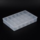 Clear Plastic Storage Container With Lid(C040Y)-1