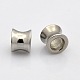 Colonne 304 inox grosses perles de trous(STAS-N020-12-10mm)-1