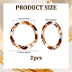 Transparent Resin Bag Handles(DIY-WH0622-540B)-2