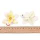 布の花のスタッドイヤリング(FS-WG643B1-06)-2