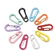 30Pcs 10 Colors Spray Painted Alloy Spring Gate Rings(KEYC-CJ0001-03)-1